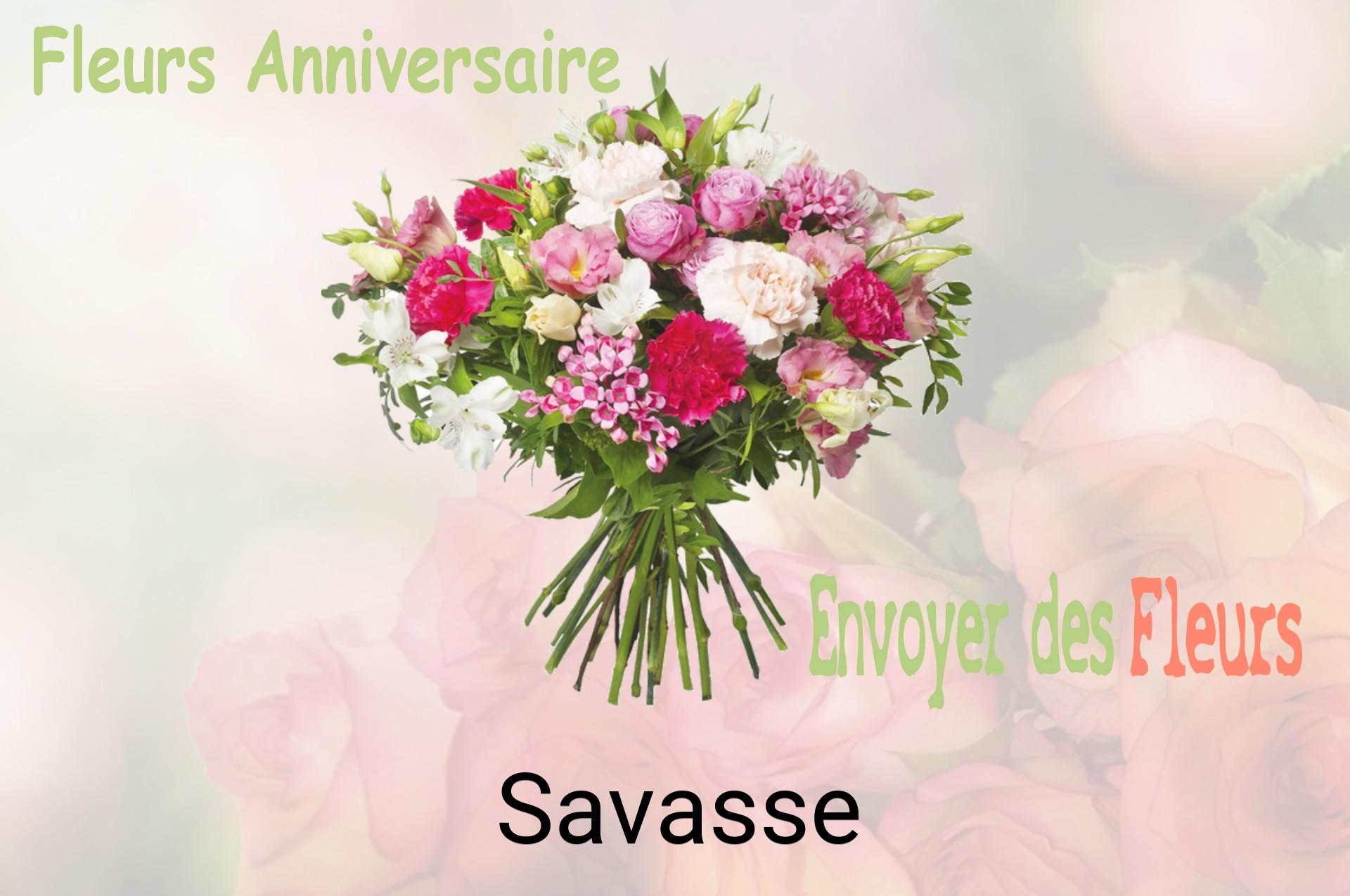 Bouquet de fleurs d’anniversaire livré à Savasse