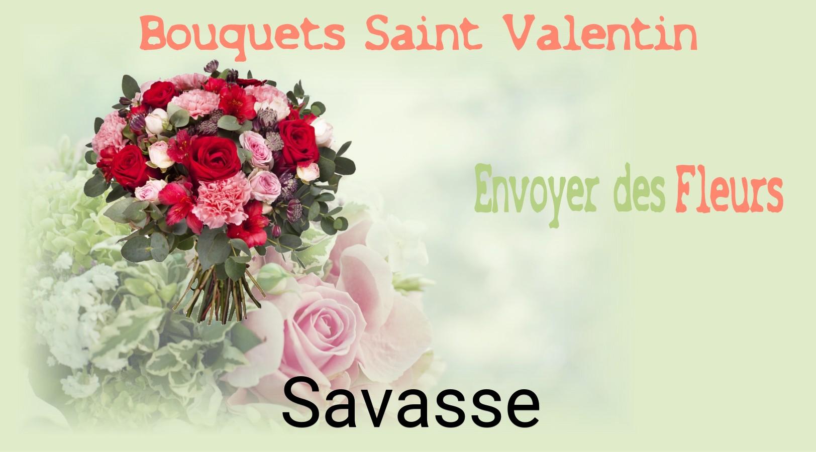 Roses de Saint-Valentin livrées à Savasse